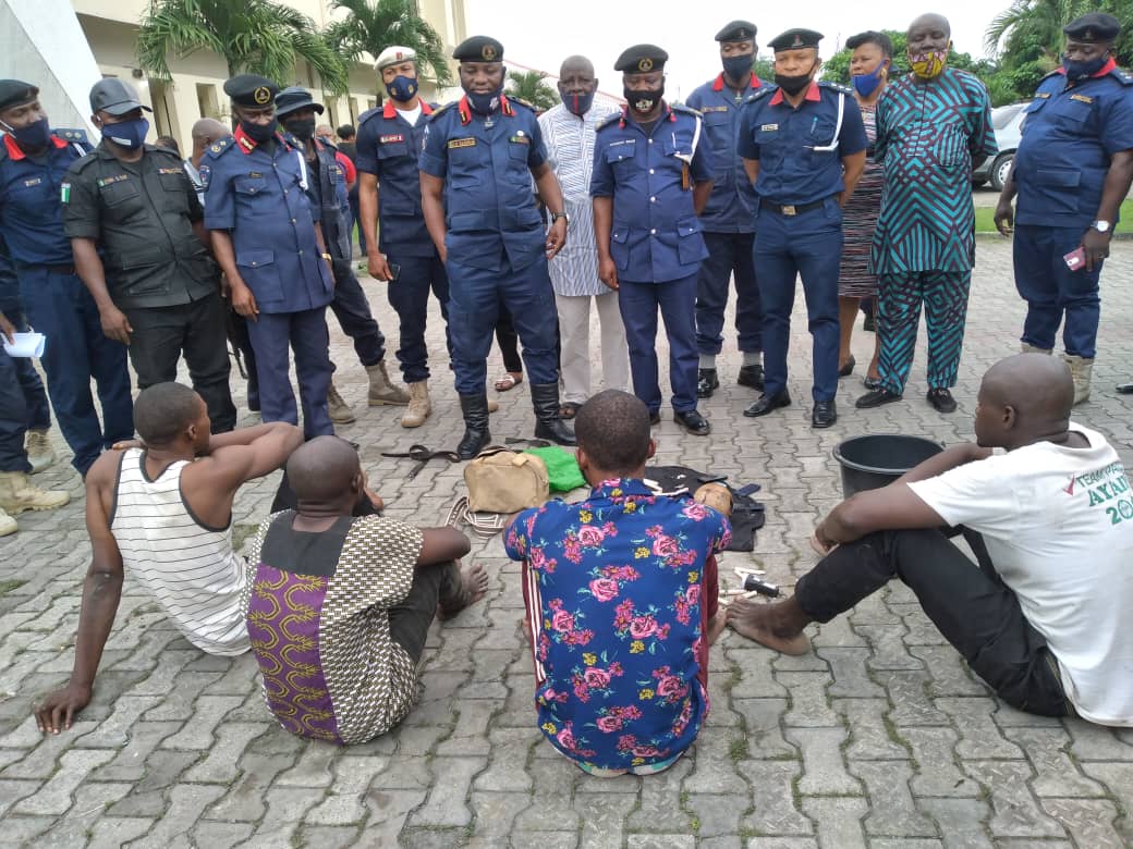 NSCDC arrests 5 suspected cult members with human skull in C/River - Orient Daily News