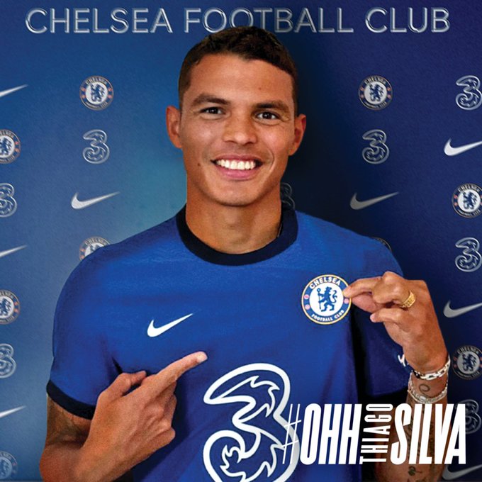 Thiago Silva completes switch to Chelsea on 1 year deal - Orient Daily News