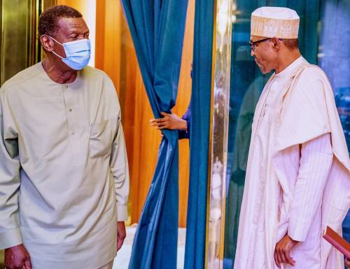 Adeboye, visits President Buhari in Aso Rock - Orient Daily News