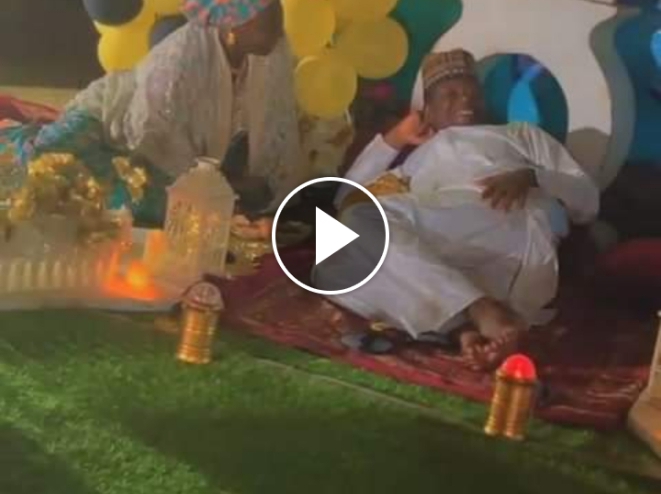 Watch Video: Governor Matawalle Having Fun While Zamfara State Is Burning Under Banditry