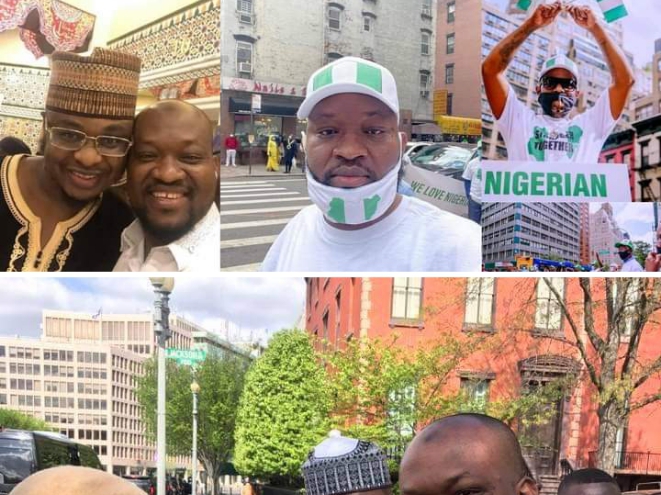 How Buhari Hired Pro-Government Protesters In New York, Paid Them $50 Per Hour Ibom Focus