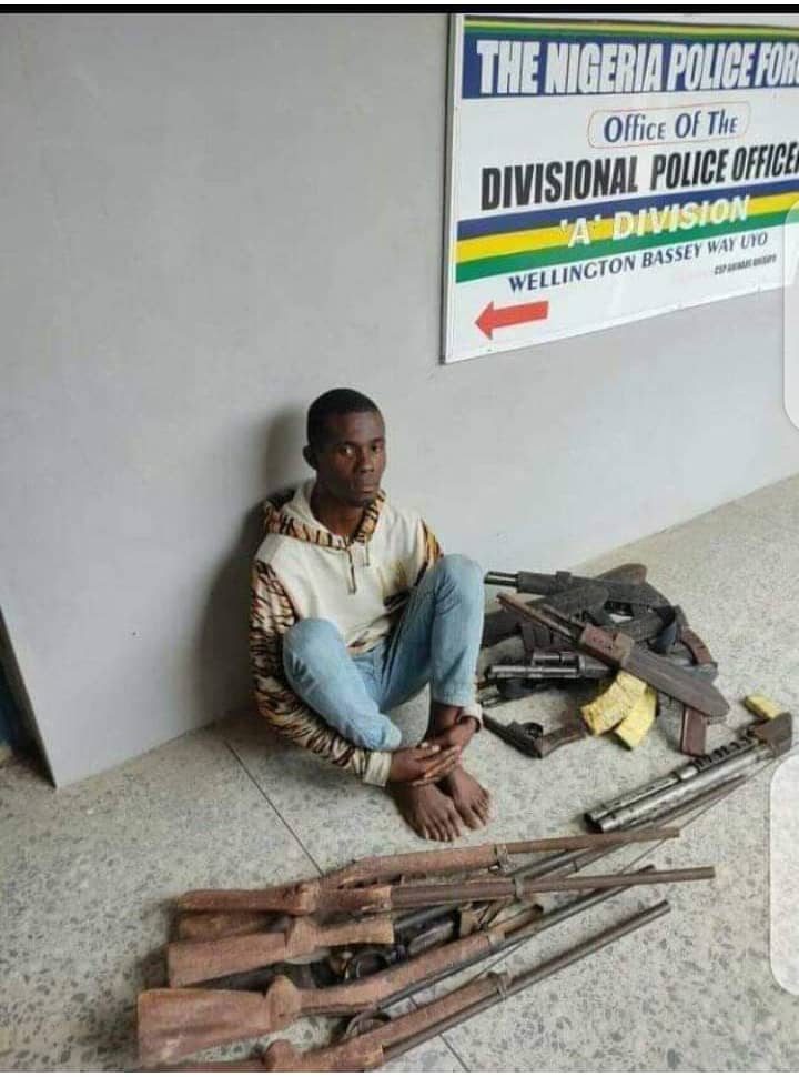 Public begs FG not to jail, but develop man arrested for fabricating AK47, pistol, pump guns – 9News Nigeria