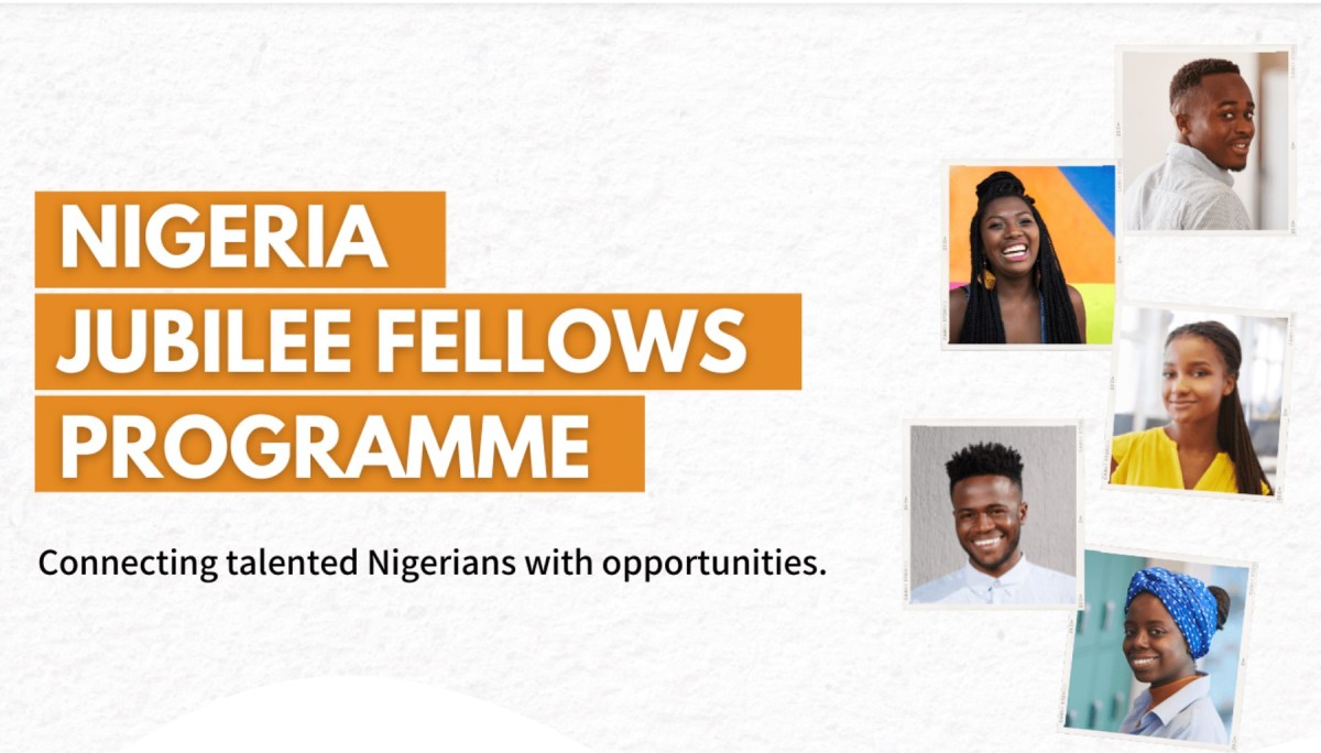 Applications Ongoing: Nigeria Jubilee 2021-2022 Fellowship Programme for Nigerian Graduates – Careerical eConsult