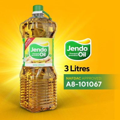 Jendo Groundnut Oil (3 litres) Profile Picture